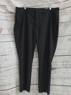 Reaction Kenneth Cole Men's Black Dress Trousers